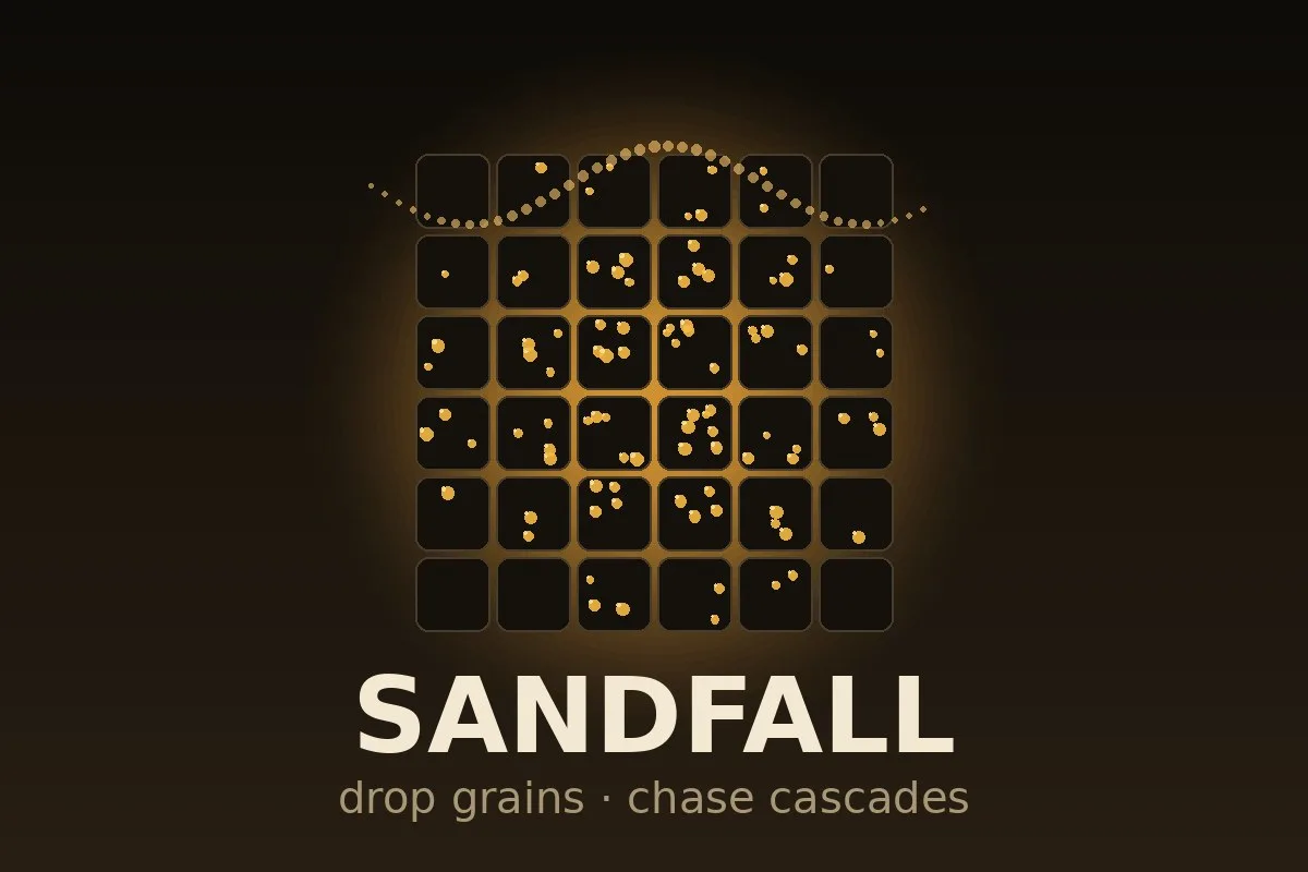 Cover art for Sandfall