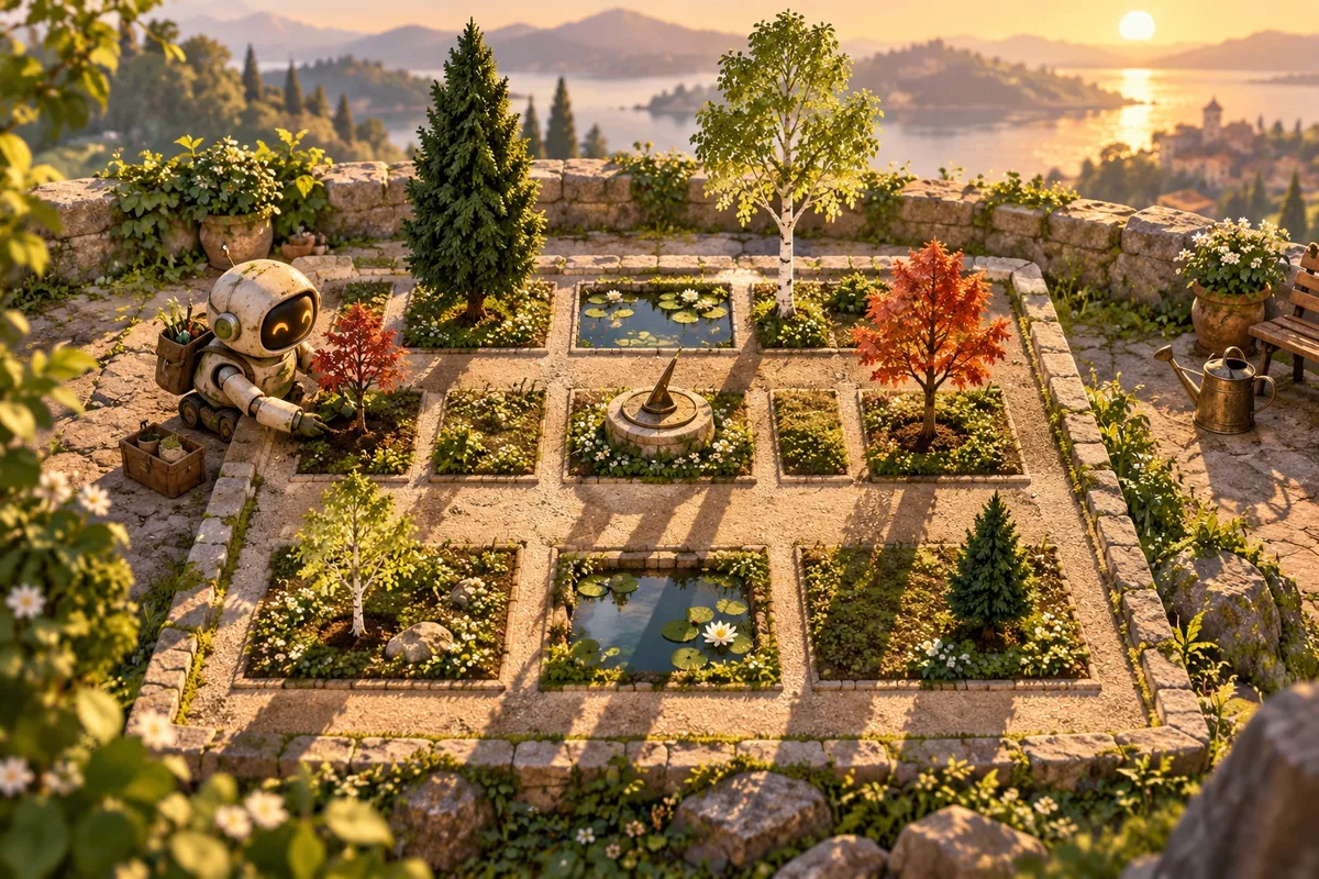 Cover art for Sundial Garden